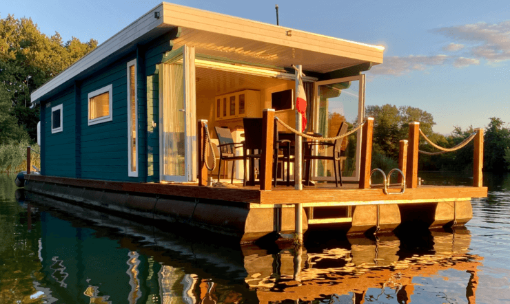 Führerscheinfreies Hausboot Havelzauber bei Potsdam mieten