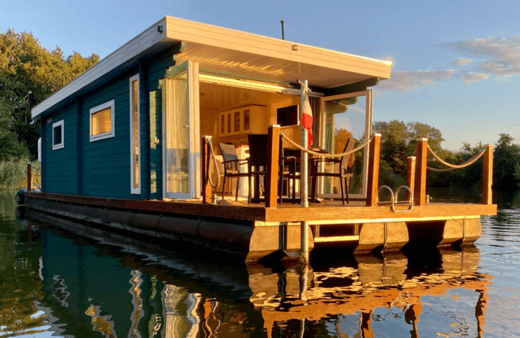 * Hausboot Havelzauber Führerscheinfreies Hausboot Havelzauber bei Potsdam mieten